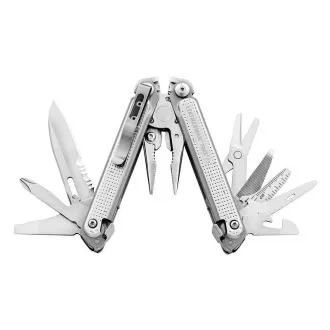 Večnamensko orodje Leatherman FREE P2, srebrno Večnamensko orodje Leatherman FREE P2, srebrno