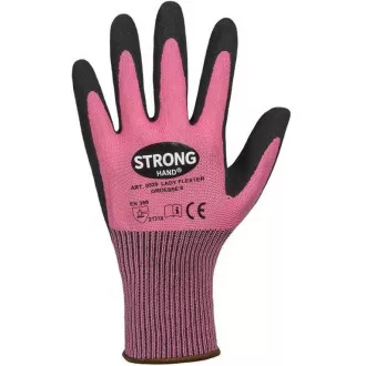 Rokavice Flexter Lady pink coated velikost 7