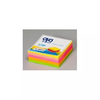 Blok 9x9cm, lepljen v neonskih barvah 400 listov