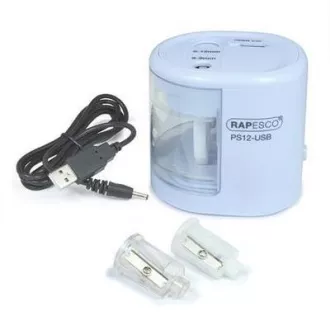 Električni brusilnik Rapesco PS12 2 luknjici, modri kabel USB