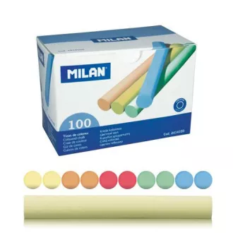 Barvne krede okrogle Milan 100 kosov