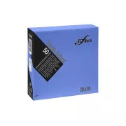Papirnati prtički INFIBRA 2vrs. 33x33cm modri 50pcs