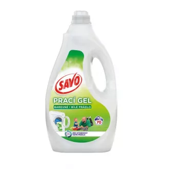 Pralni gel Savo univerzalni 70 pralni gel brez klora 3,5L Pralni gel Savo univerzalni 70 pralni gel brez klora 3,5L