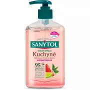 Tekoče milo Sanytol kitchen limeta in grenivka 250ml