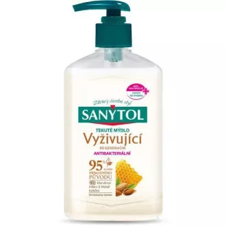 Tekoče milo Sanytol negovalno regeneracijsko mandljevo mleko in matični mleček 250ml