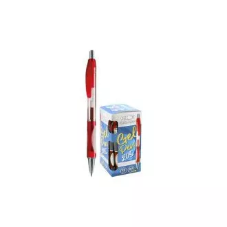 Gel pisalo Junior 205A 0,5 mm z rdečo barvo, prozorno Gel pisalo Junior 205A 0,5 mm z rdečo barvo, prozorno