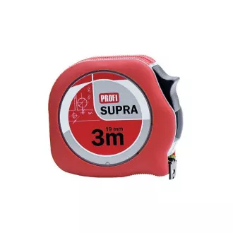 Merilni trak 3m/16mm rdeč na kartici