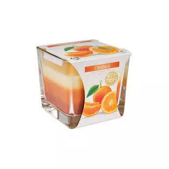 Dišeča sveča v steklu Bispol Orange 170g Dišeča sveča v steklu Bispol Orange 170g