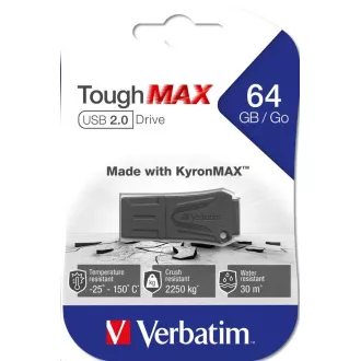 VERBATIM ToughMAX USB 2.0 Drive 64 GB