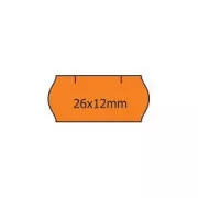 Nalepke Kontakt 26x12mm oranžna