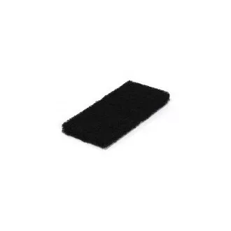 Pravokotni ročni talni pod, 11 x 25 cm, črn Pravokotni ročni talni pod, 11 x 25 cm, črn