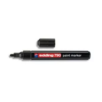 Marker Edding 790 črni valjček 2-3 mm Marker Edding 790 črni valjček 2-3 mm
