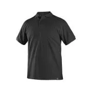 Polo majica s kratkimi rokavi MICHAEL, črna, velikost 4XL