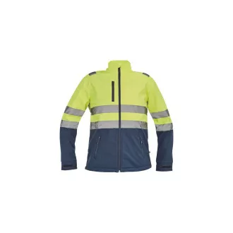 GRANADA HV SOFTSH.jakna rumena/navy XXL