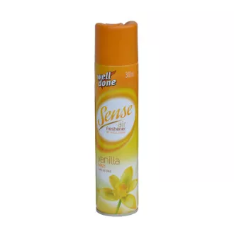 Well Done Sense osvežilec v spreju vanilija 300ml Well Done Sense osvežilec v spreju vanilija 300ml