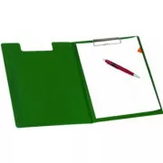 Pisalna podloga A4, dvojna tablica s sponko, zelena