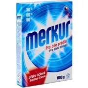 Merkur pralni prašek za belo barvo 12 pranj 600g