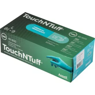 Ansell Touch N Tuff 92-600 rokavice brez prahu velikosti 8,5-9 zelene 100 kosov