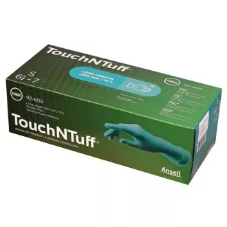 Ansell Touch N Tuff 92-600 rokavice brez prahu velikosti 6,5-7 zelene 100 kosov