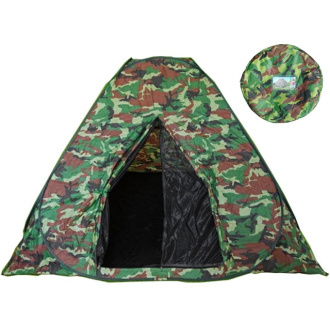 Turistični šotor za 3-4 osebe kamuflaža