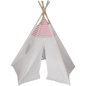 Otroški šotor Teepee PINK, dimenzije 106x106x150cm