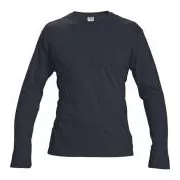 CAMBON majica z dolgimi rokavi črna XXXL