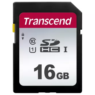 TRANSCEND SDHC kartica 16GB 300S, UHS-I U1 (R:95/W:45 MB/s)