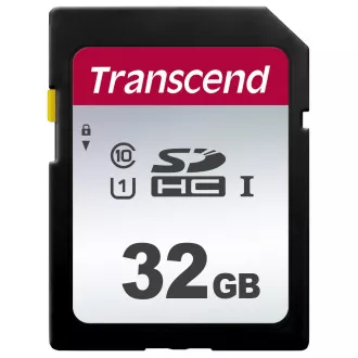TRANSCEND SDHC kartica 32GB 300S, UHS-I U1 (R:100/W:25 MB/s)