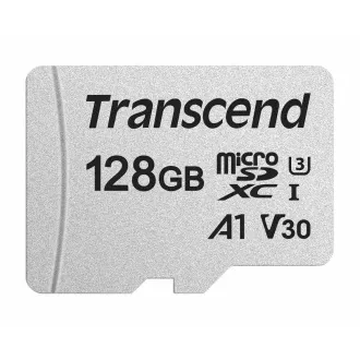 TRANSCEND MicroSDXC kartica 128GB 300S, UHS-I U3 V30, brez adapterja