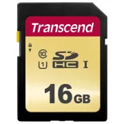 TRANSCEND SDHC kartica 16GB 500S, UHS-I U1 (R:95/W:60 MB/s)