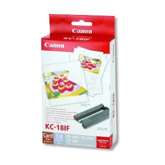 Canon KC18IF 54x86 18 kosov nalepk za termični sublimacijski tiskalnik Canon KC18IF 54x86 18 kosov nalepk za termični sublimacijski tiskalnik