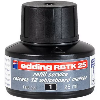 Edding BTK25 črno črnilo 25 ml za označevalce za bele table Edding BTK25 črno črnilo 25 ml za označevalce za bele table