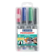 Marker Centropen 8516/4 permanentni 4 barve klinasta konica 2-5 mm