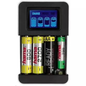Polnilec Hama Delta LCD Premium za AA/AAA