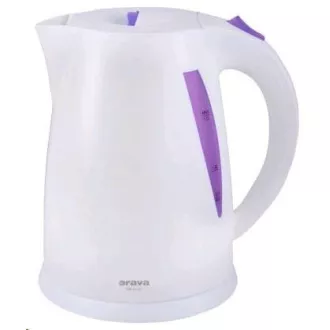 Orava VK-3117 V električni kuhalnik, 2000 W, 1,7 l, samodejni izklop, vijolična / bela