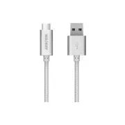 AVACOM TPC-100S Kabel USB na USB Type-C, 100 cm, srebrn