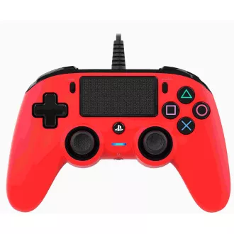Žični kompaktni krmilnik Nacon za PlayStation 4 - rdeč Žični kompaktni krmilnik Nacon za PlayStation 4 - rdeč