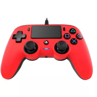 Žični kompaktni krmilnik Nacon za PlayStation 4 - rdeč Žični kompaktni krmilnik Nacon za PlayStation 4 - rdeč