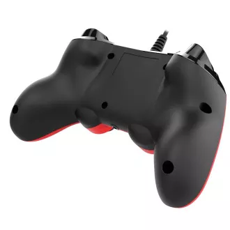 Žični kompaktni krmilnik Nacon za PlayStation 4 - rdeč Žični kompaktni krmilnik Nacon za PlayStation 4 - rdeč