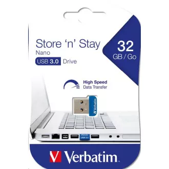 VERBATIM Flash disk 32 GB Store 'n' Stay Nano, USB 3.0