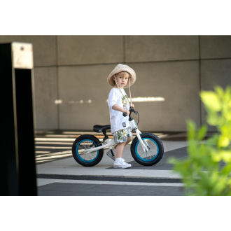 Otroško kolo MOVINO Cariboo ADVENTURE z zavoro, 12'' napihljiva kolesa, belo-modro