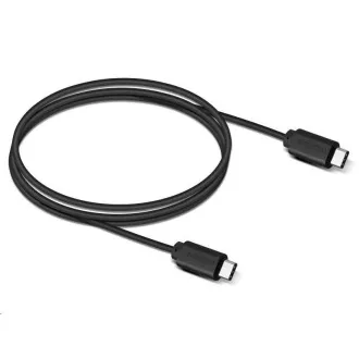 Podatkovni in polnilni kabel USB Type-C z USB Type-C, 100 cm, črn