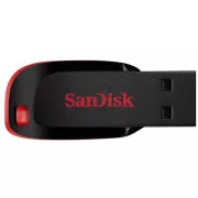 SanDisk Flash disk 128 GB Cruzer Blade, USB 2.0, črn