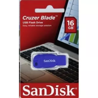 SanDisk Flash disk 16 GB Cruzer Blade, USB 2.0, moder