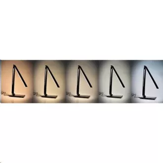 Namizna svetilka Solight LED z možnostjo zatemnitve, 12 W, možnost izbire temperature svetlobe, USB, bel sijaj