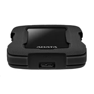 ADATA zunanji trdi disk 1TB USB 3.1 HD330, Črna barvna škatla, črna (gumijasta, odporna na udarce)