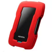 ADATA zunanji trdi disk 1TB 2, 5" USB 3.1 HD330, rdeča barvna škatla, rdeča (guma, odporna na udarce)