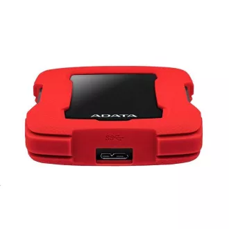 ADATA zunanji trdi disk 1TB 2, 5" USB 3.1 HD330, rdeča barvna škatla, rdeča (guma, odporna na udarce)