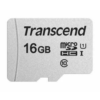TRANSCEND MicroSDHC kartica 16GB 300S, UHS-I U1   adapter