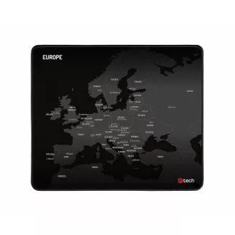 C-TECH igralna podloga za miško MP-01E (Evropa), 320x270x4mm, šivani robovi